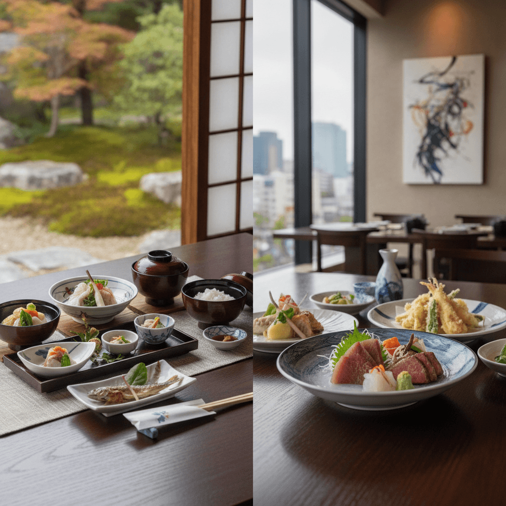 懐石料理と会席料理の違いを徹底解説:多摩の料亭文化と現代の融合