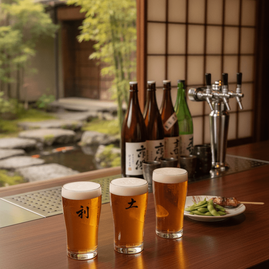 立川でクラフトビールが飲める店:料亭文化と融合する上質な体験ガイド