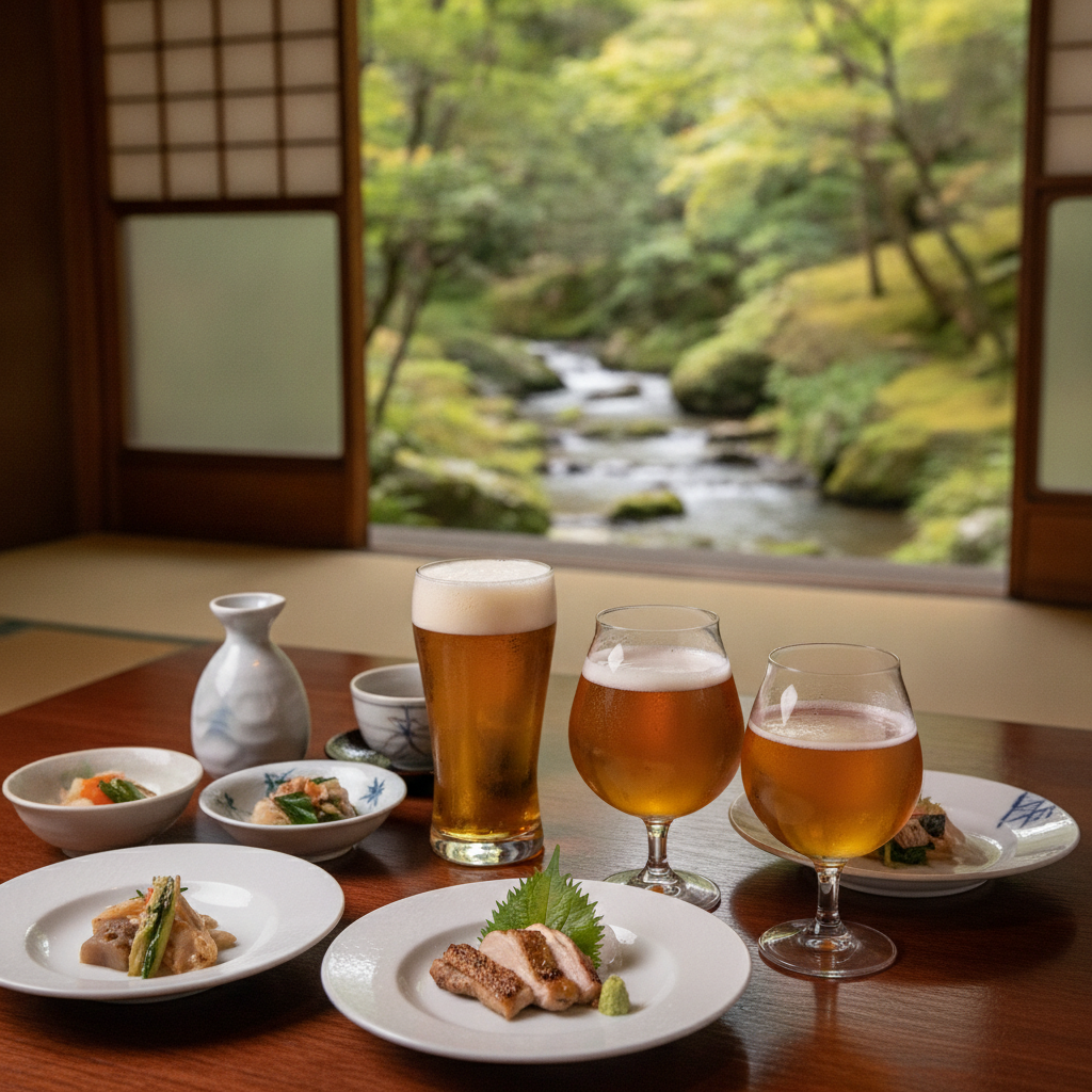 奥多摩 クラフトビール:料亭が認める「水」の芸術とペアリングの極意